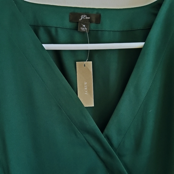 J. Crew Criss Cross Long Sleeved Top - Picture 5 of 6